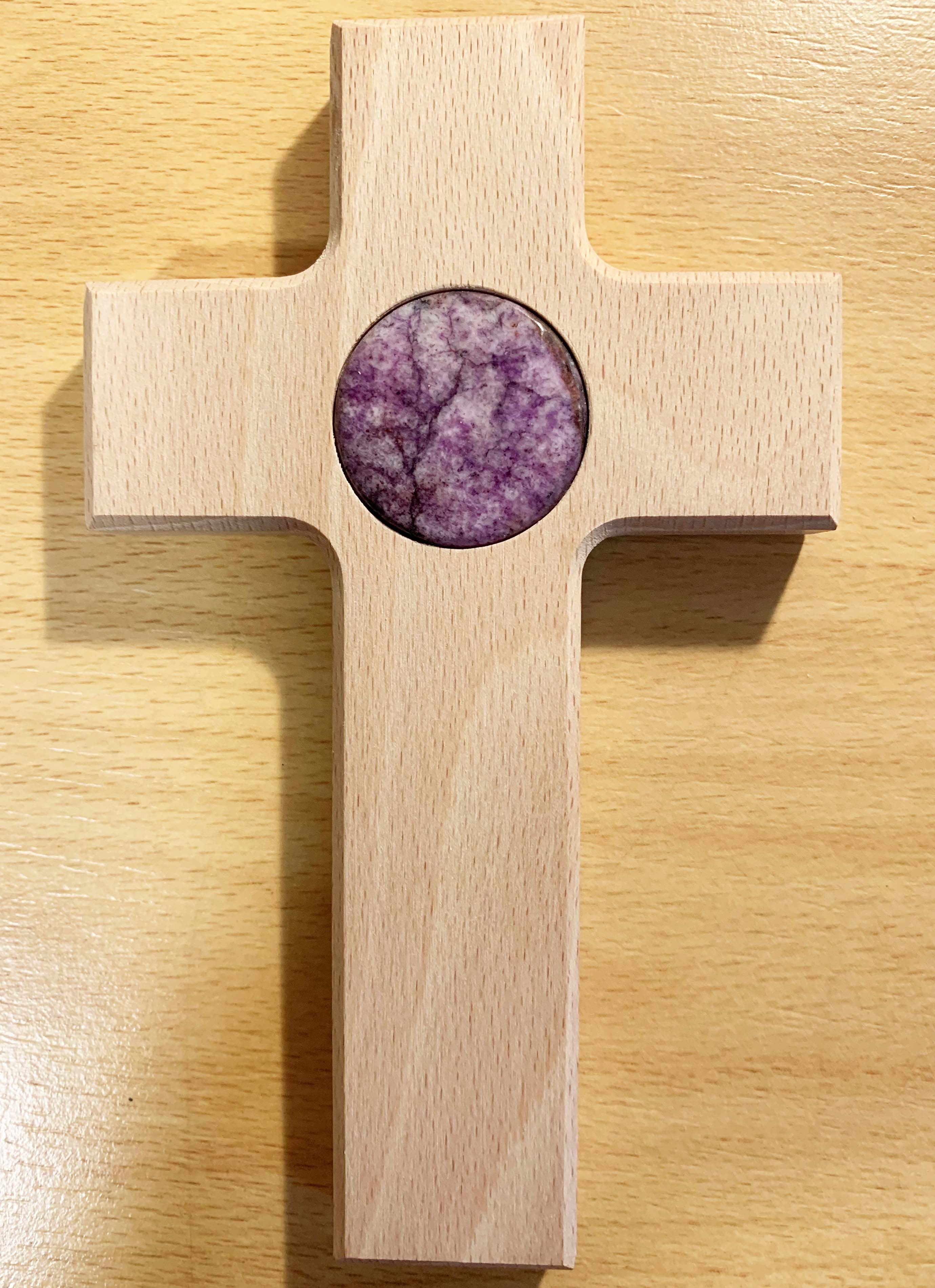 Kreuz mit Achat